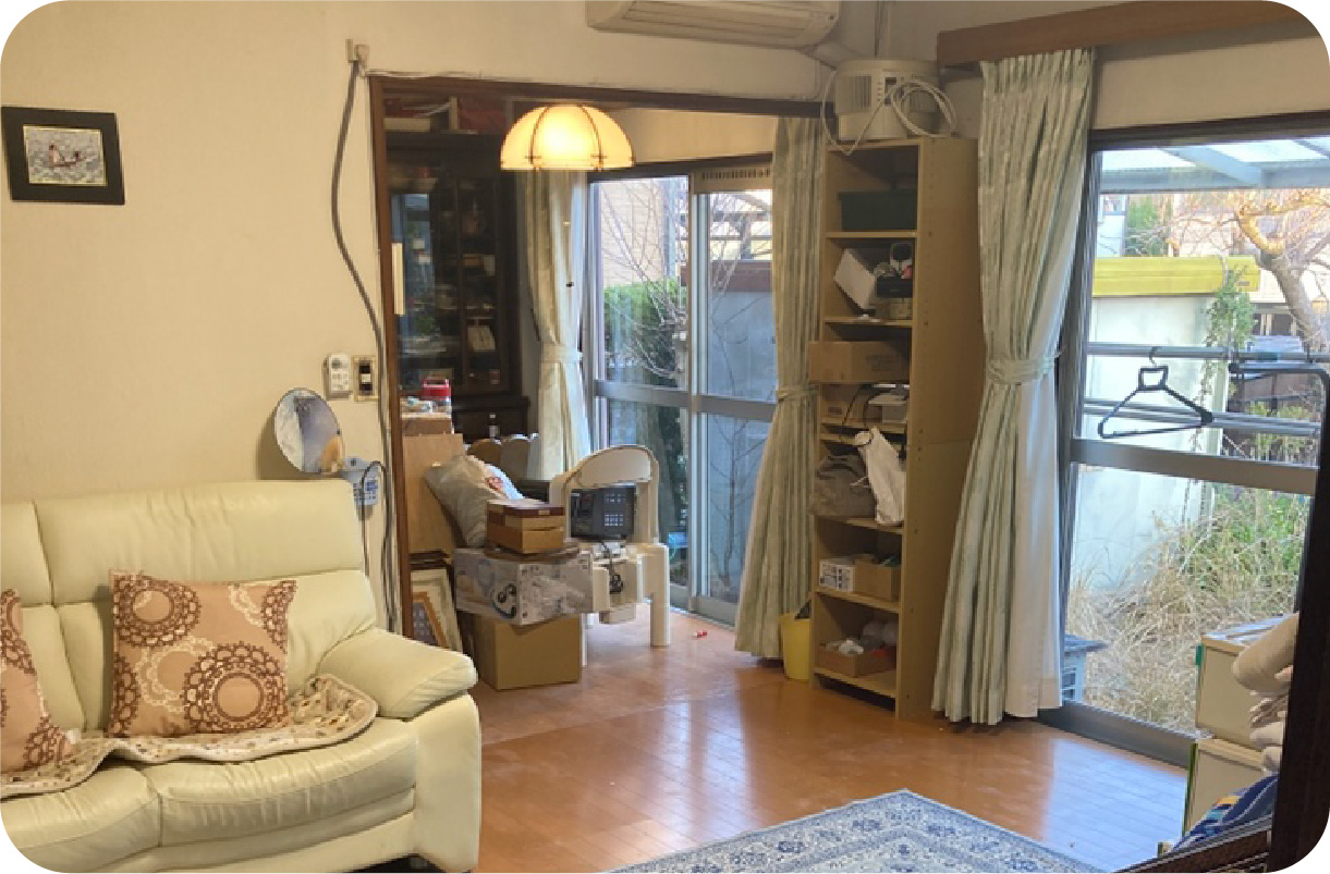 リビングbefore②