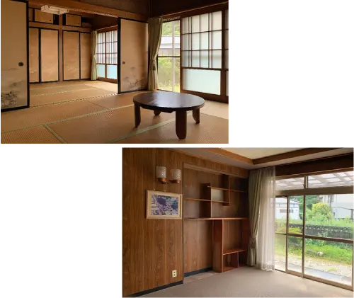 リフォーム前の室内の様子